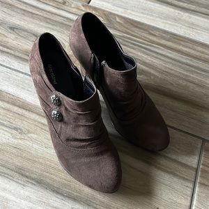 Brown booties